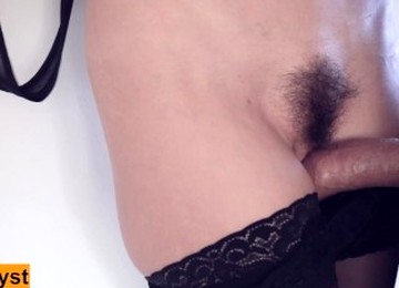 Young Guy & His Mother's Best Friend (MILF): Allowed To Jerk Off On Hairy Pussy & Fuck Between Legs