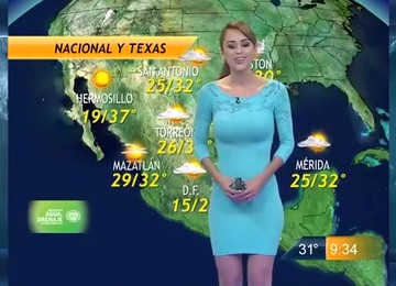 Hot Weather Lady In A Tight Dress