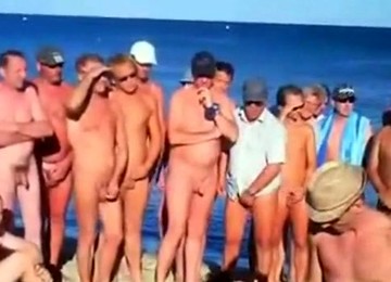 Sensational Public Nudist Orgy