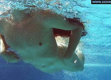 Kittina Clairette Hot Hungarian Teen Underwater
