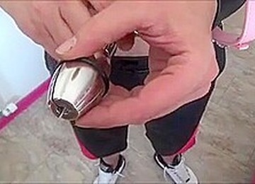 Real Sissy Full In Chastity