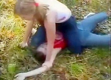 Russian Forest Catfight