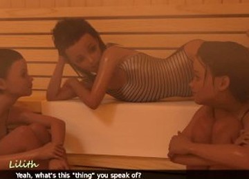 3D-Porno,Sexy Arsch,Wunderschönes Babe,Sex Party,Sauna Sex