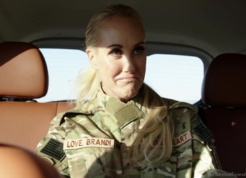 Army Girls Elexis Monroe And Brandi Love Having Lesbian Sex