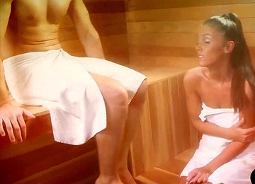 Sexo en la sauna