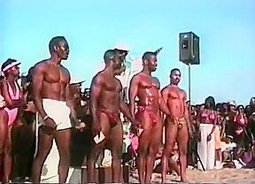 Black Men Swimwear Contest