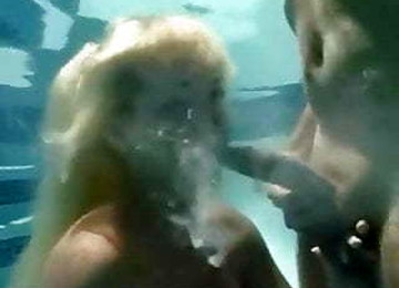 Underwater Surprise Blowjob