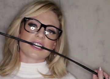 Dahlia Sky Is A Hot Blonde Who Craves A Big Dick Up Her Anus
