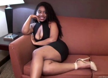 Naughty Ebony Babe Hardcore Porn Video
