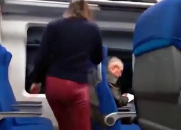 Naughty And Horny Babe Sucks Stranger S Cock In Public Train 720p More Here Pornold.tk