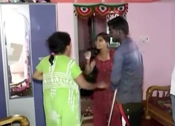 Tow Idian Wife Catfight