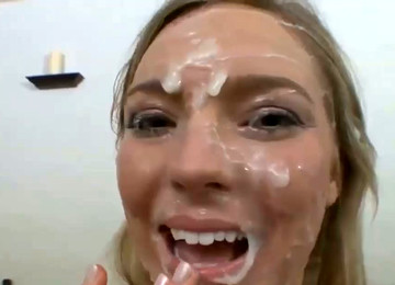 A Perfect Facial Compilation And The Girls Are So Naughty