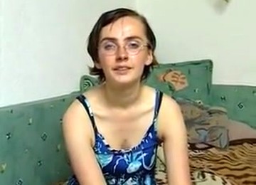 Ugly College Girl With Saggy Tits In Casting (german)