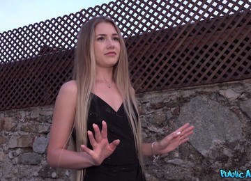 Sweet Teen Mary Rock Takes Money From A Stranger To Be Fucked