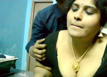 Busty Indian Bimbo Gets Fucked In The Doggy-style