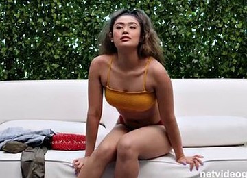Hot Asian Girl With Big Ass Puts Out During Audition