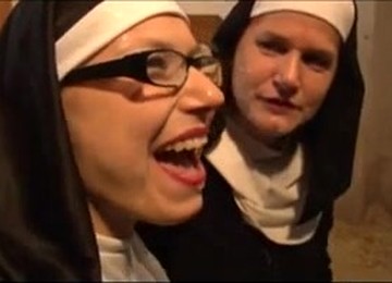 Filthy Chubby Nuns Love Lesbian Foreplay And Big Dicks