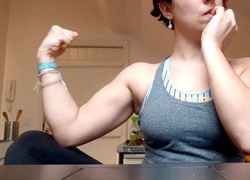 Female, Fitness Muscle, Female Biceps