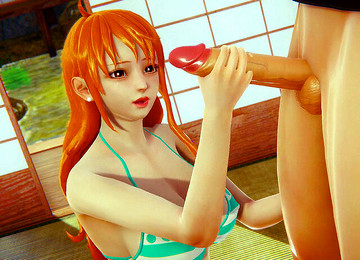 Nami, 3d Hentai Uncensored, One Piece
