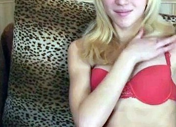Naughty Blonde Teen Starts Teasing You While Taking Off Her Clothes
