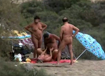 Mature Swinger Couples Spied Outdoors Sharing Partners