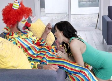 Housewife Alana Cruise Is Cheating On Her Husband With One Kinky Clown