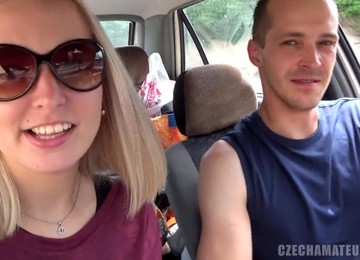 Czech Amateur Porn - Bj On The Highway - Bj
