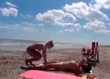 Sexo en la playa