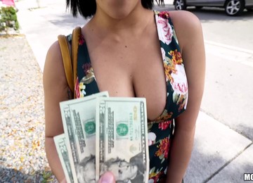 Public Pickups POV Sex Video - Sexy Latina Kitty Caprice Loves Cash