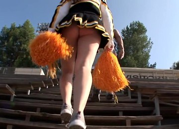 Cute Cheerleader Has Horny Sex With Older Coach