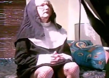 My Super Horny Wifey Likes Dressing Up Like Nun For Sex