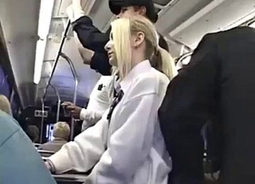 Šukačka v autobuse,Vyšukaná japonská teenka