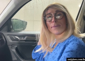 Mother, Car Orgasm, Car Blowjob