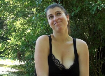 Outdoors Video Of Chubby Wife Ilia Getting Fucked In The Woods