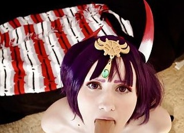 Maid Shuten Douji Sucks Your Cock (POV) CiCi Saeki