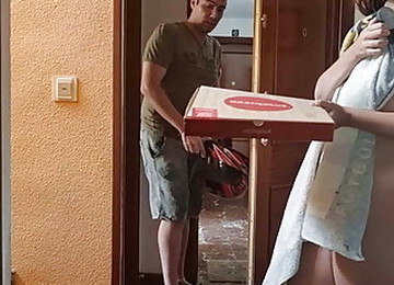 Fuck With Delivery Man