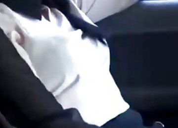 Baiser en voiture,Jeune coréenne baisée