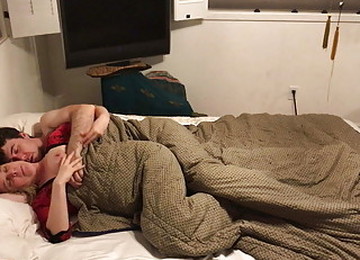 Stepmom Shares Bed With Stepson
