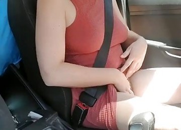 Going For A Car Ride, Cum With Me!