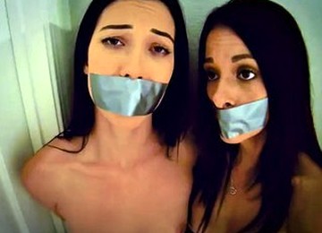 MILF And Babe Tied And Gagged