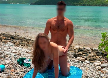 Married Nudist Babe Fucked By Stranger On A Quiet Beach