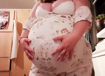 Belly, Pregnant Belly Girl Bikni