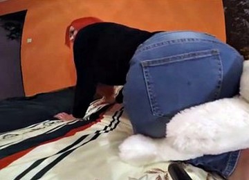 Girl With A Big Ass Farting Hard