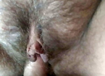 Close-up MILF Impregnation Hairy Pussy Get Breeding Creampie