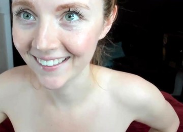 Redhead Teen Webcam Show
