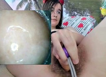 Czech Lady Has Fun With Her Hairy Pussy