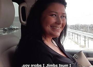 Busty Married Mrs With Big Ass Has Anal Sex In Car - Amateur Reality Hardcore With Cumshot