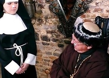 Young German Teen Nun Seduced