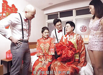 Kínai Lány Megbaszása,Esküvői Szex