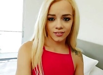 Blonde Teen Elsa Jean POV